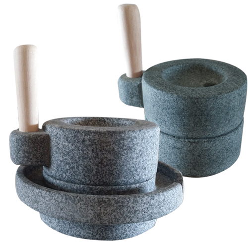 長水특산 천연곱돌 전통맷돌(2단맷돌/3단풀매/커피맷돌 종류선택) 제품사진